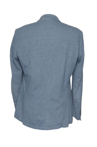 180 0136 Finshley & Harding Sakko Jacke Gr. 54 blau Einreiher Freizeit Mod. Bill - Bild 5 von 5