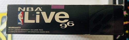 EA NBA Live 96 (Super Nintendo SNES) Complete in Box Tested Clean CIB Ships Fast - Picture 7 of 9