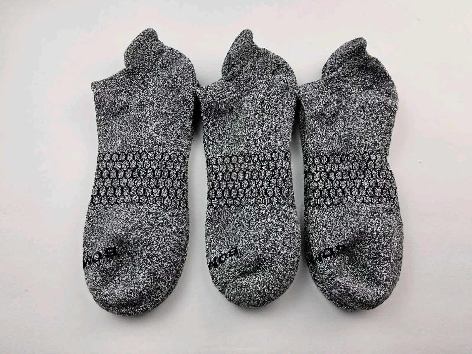 Bombas Original Ankle Socks Lot Of 3 Pairs Size M