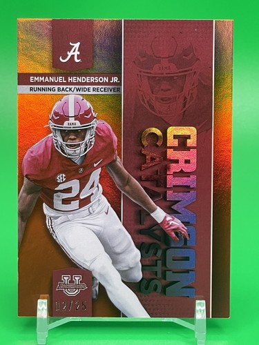2023 Bowman U Alabama Crimson Tide Football Hobby Box - 1 Auto/Memorabilia Card Guaranteed