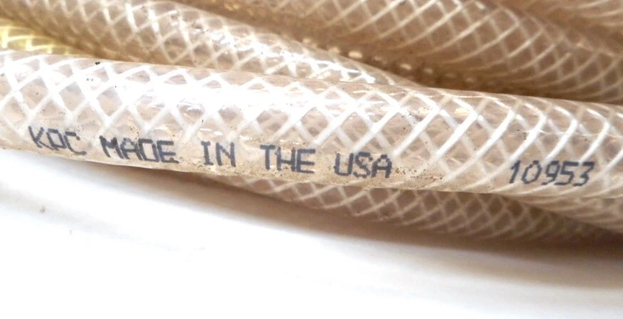 KENTAK VINYL REINFORCED HOSE, SHW-053, 46 FT, 1/4" ID, 1/2" OD, 80 SHORE "A" - Image 4 of 4