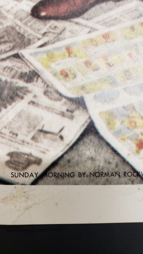 6 Norman Rockwell Posters / Lithographs 11"x15 to 18x24" 1945, 1949, 1973, 1983 - Picture 9 of 16