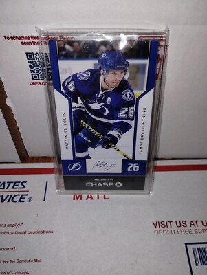 NHLカード NHL Tampa Bay Lightning Martin St Louis HOF Player Card by Chase