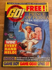 MAGAZINE - Go! Hand-Held Video Games Issue 11 Sept 1992 Prince Of Persia Mickey