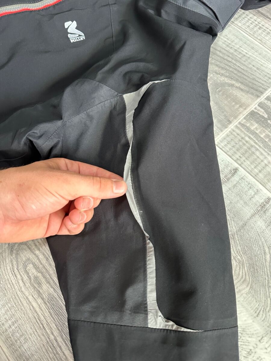MILLET Sky Suit Expert Series Gore-Tex Black Jacket/Pants MILLET Sky Suit Expert Series Gore-Tex Black Jacket/Pants