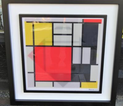その他 Piet Mondrian 1000% $15000 BEAUTIFUL RARE IMPORTANT LIMITED ED NUMBERED MONDRIAN