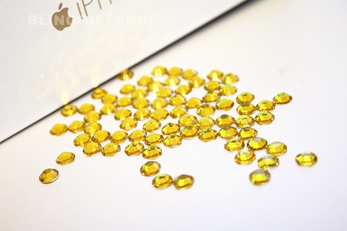 Pack of 100,000 Size 3mm RESIN FLAT BACK RHINESTONES DIAMANTE GLUEFIX CRAFT GEMS - Picture 14 of 62