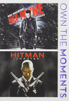Max Payne - Unrated / Hitman - Unrated (DVD) BRAND NEW!!!