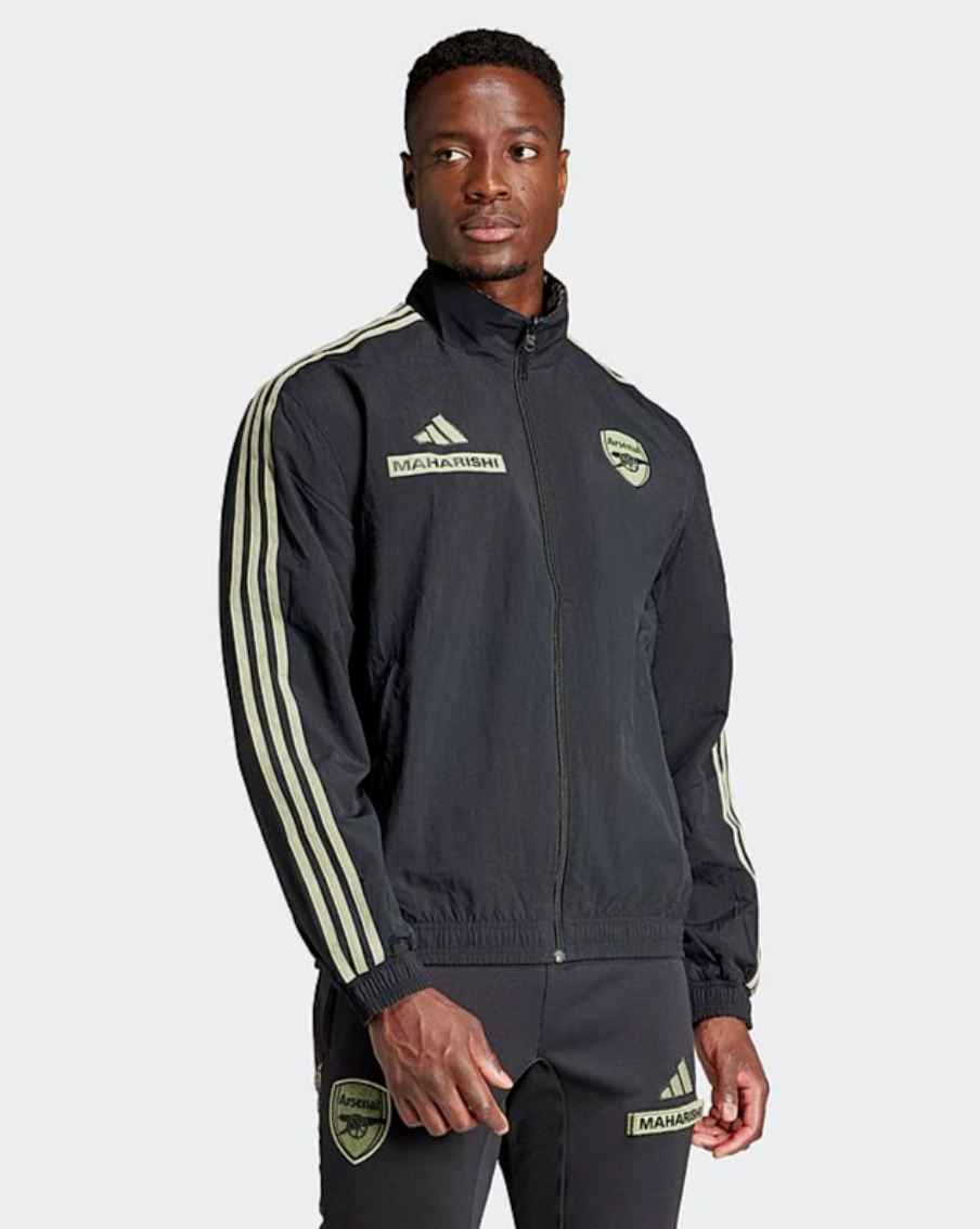 BNWT Arsenal X Maharishi Adidas Anthem Men's Track Jacket BNWT Arsenal X Maharishi Adidas Anthem Men's Track Jacket