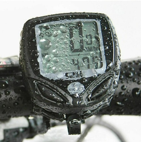 Wireless Bike Bicycle Computer LCD Speedometer Odometer Speedo Waterproof - Picture 5 of 5