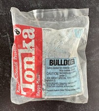 E7 1994 McDonalds Happy Meal Toy TONKA Bulldozer  8 NEW in bag