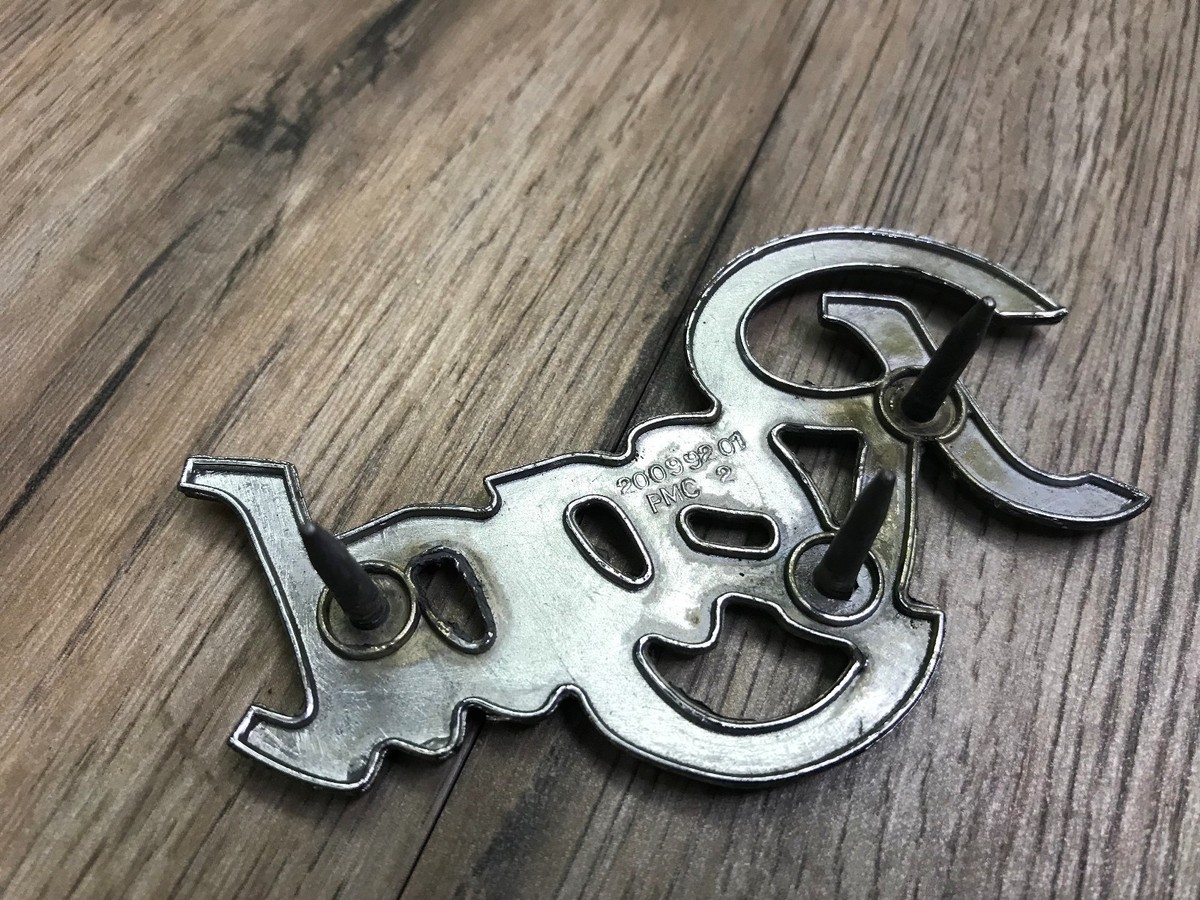 1981 82 83 BUICK REGAL USED GM EXTERIOR CHROME SCRIPT EMBLEM