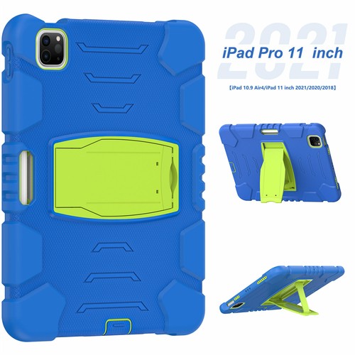 For iPad 10.2 9.7 10.5/Pro 11/12.9 Air mini6 Shockproof Rubber Rainbow Hard Case - Picture 89 of 134