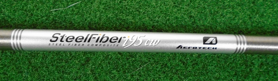 Mint LH Mizuno Pro T1 48/10 Pitching Wedge, SteelFiber i95 cw Stiff, +.5" 2.5 up - Image 4 of 4