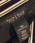 WHBM White House Black Market Maxi Skirt XS Black/White Faux Wrap Style EUC!! — photo 6