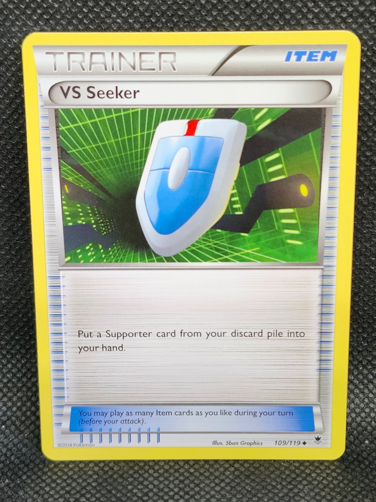 Pokemon Vs Seeker XY Phantom Forces 109/119 LP Condition