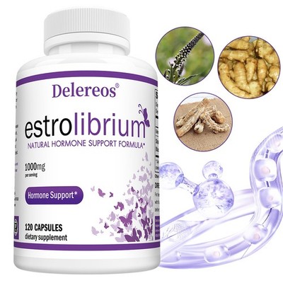 Chaste Tree Berry Support Balance Mood,For Women Estrolibrium Supplement 120Caps