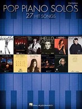 Pop Piano Solos: 27 Hit Songs - Paperback, by Various - Very Good