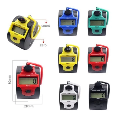 Tally Counter Hand Held Knit Row Clickers 5 Digit Number Handheld Manual LCD - Bild 1 von 4