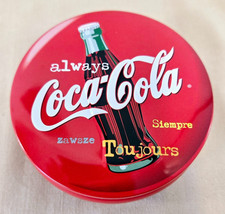 Coke Always Coca Cola Tin Candle Container