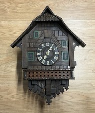 Philipp Haas & S&ouml;hne Black Forest Cuckoo Clock, Germany, NEEDS ATTENTION