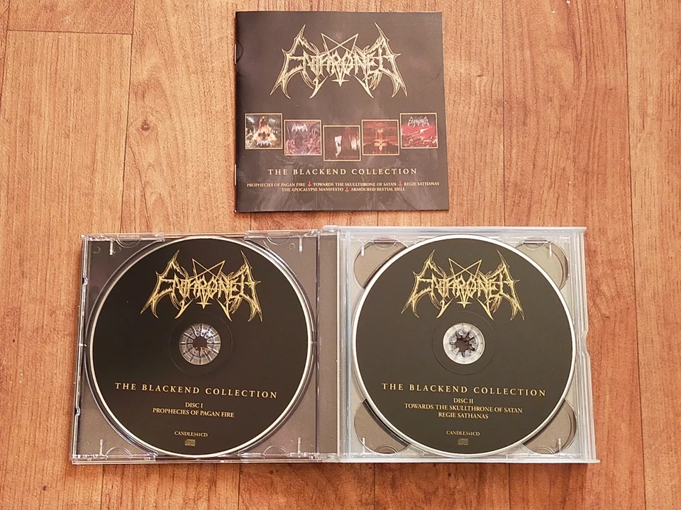Enthroned- The Blackened Collection, Original-4xCD 2011, Compilation - Bild 3 von 3