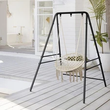 Hanging Chair Stand Frame for Swings Cocoon Chairs for Indoor/Outdoor Use Garden
