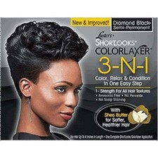 's Shortlooks Color Relaxer 3-n-1 Diamond Black