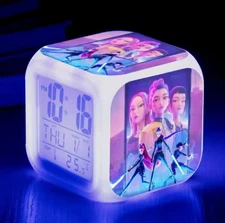 Kpop Hunter Digital Alarm Clock For Kids