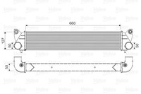 LadeluftküHler Valeo 818348 FüR Suzuki GY Classic SX4 EY Fiat Sedici Multijet