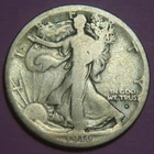 1916-S Liberty Walking Silver Half Dollar - 50C - No Reserve!