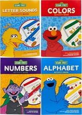 Sesame Street Early Learning Bundle Workbooks Set of 4