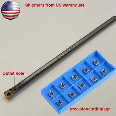 E05 SCLCR 5/16 * 6.5''  Coolant through carbide boring bar + 10*ccmt 21.51 insert