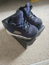 Nike Jordan Toddler Air 5 Retro Td Midnight Navy Size 6c W/box
