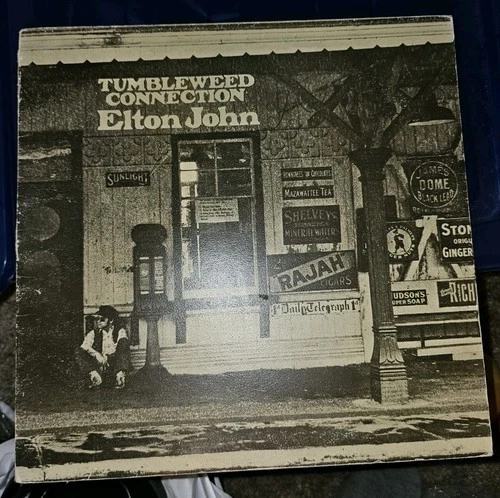 ELTON JOHN Tumbleweed Connection Original UK LP DJM DJLPS 410 TRANSLUCENT VINYL