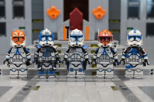 LEGO Star Wars Clones AVFigures 501st Legion/332nd Battalion (Kix/Fives/Jesse)