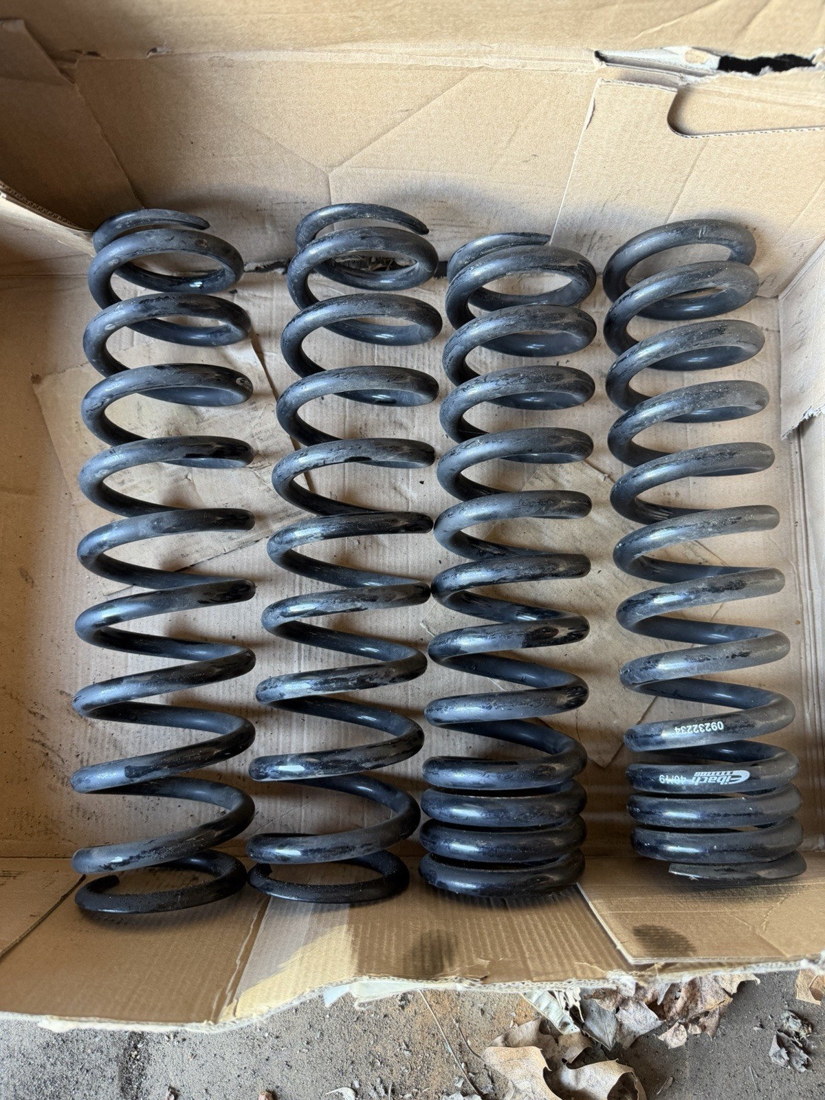 2020 McLaren GT Oem Coil Springs