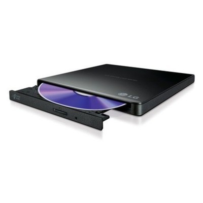 LG GP63EX70 Ultra Slim Portable DVD Writer with M-DISC Support - Black