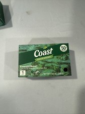 Coast Emerald Burst Moisturizing Soap Bar 7.05 oz. 50 Washes Luxurious Scented