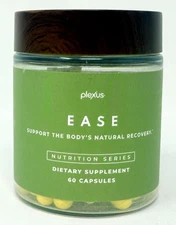 Plexus Ease Supports Recovery Dietary Supplement 60 Capsules, EXP: 2027