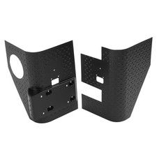 For 1997-2006 Jeep Wrangler Tj Rear Body Armor Corner Guards Headlight Textured