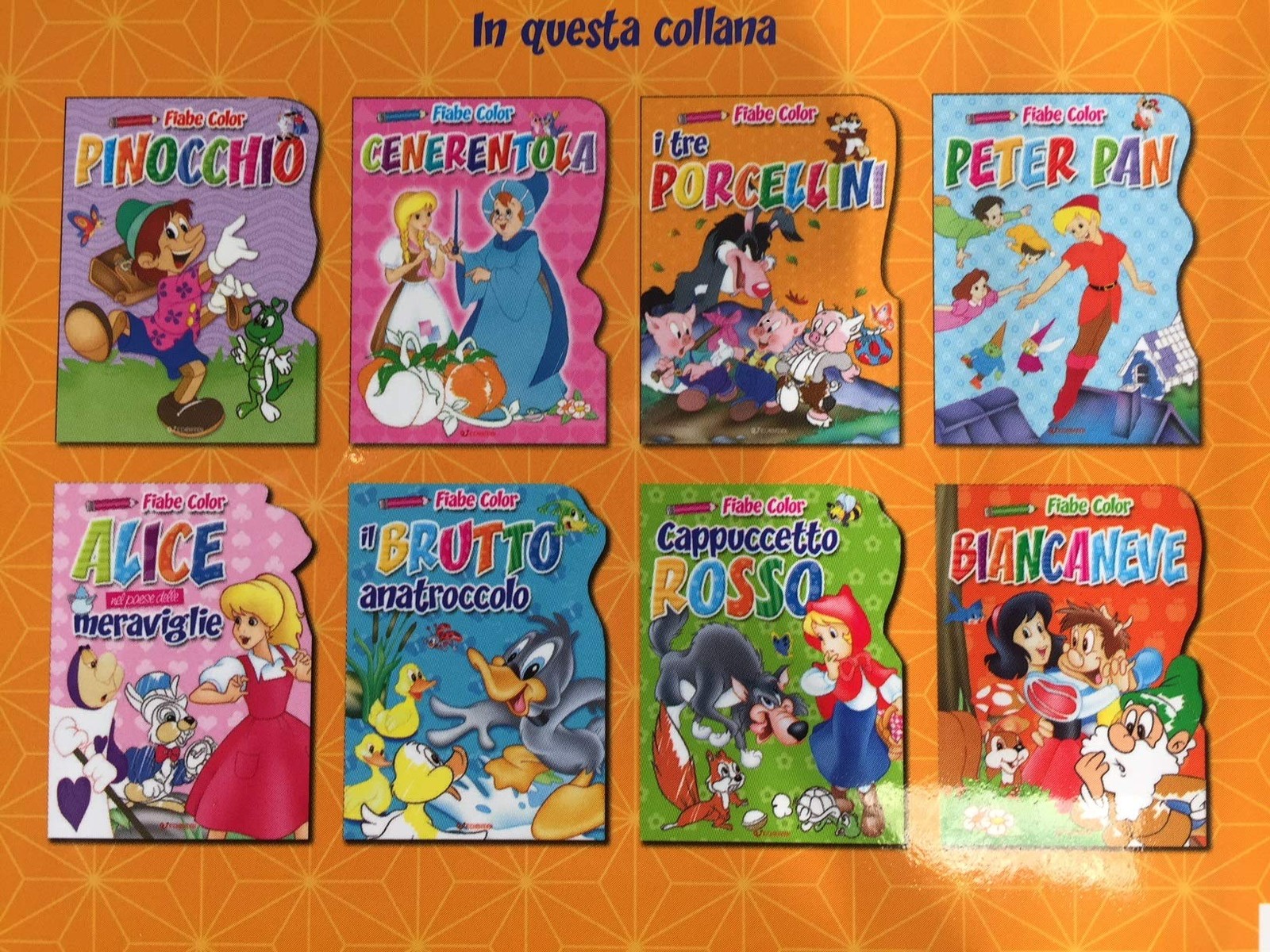 Aa.Vv. Fiabe Color, Fiabe Assortite (мягкая обложка) (ИМПОРТ ИЗ Великобритании)