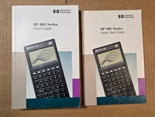 Hewlett Packard HP 48G Series User's Guide  Quick Start Guide - Good Condition