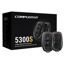 Compustar CS5300-S All-in-One 2-Way Remote Start Bundle 3000′ Max Range