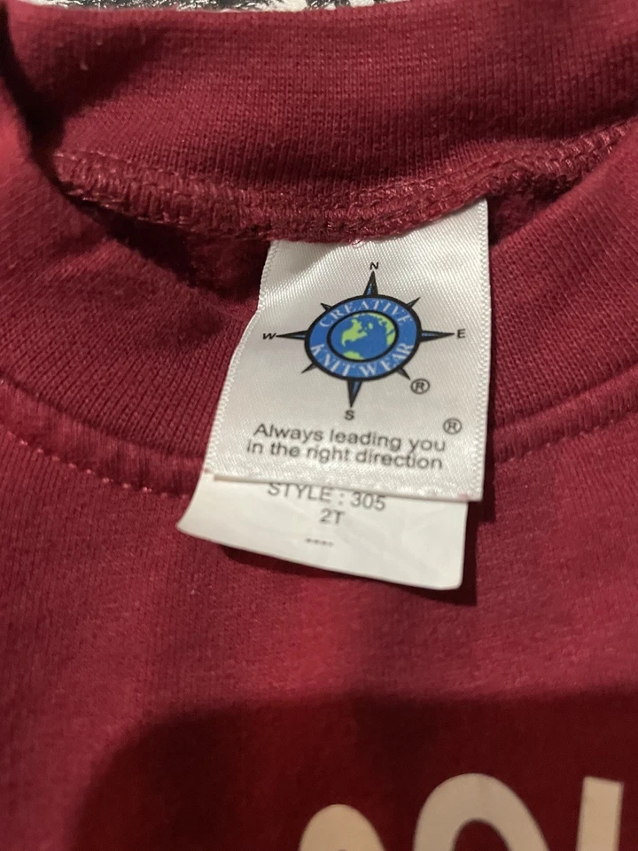 Creative Knitwear USC SOUTH CAROLINA GAMECOCKS SWEATSHIRT SIZE 2T - Image 3 of 4