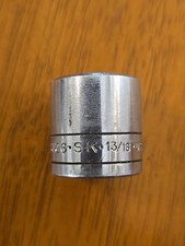 Vintage S-K Wayne USA 3/8" Drive 13/16" 12 Point Socket 45126 Made In Usa. R102