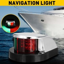 Universal Marine Boat Navigation Led Light Redgreen Bow Stern Light Running 12v