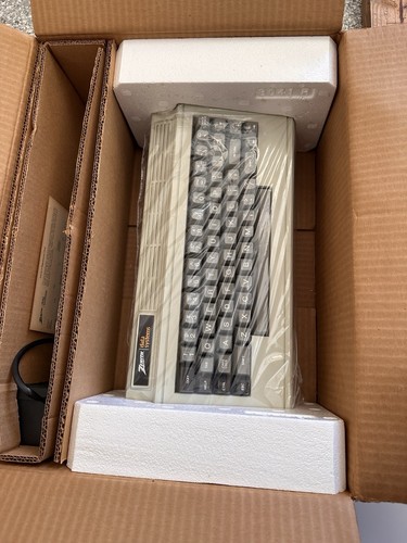 Vintage Zenith Data Systems Terminal Model ZTX-1-U mit original Handbuch/Kabel