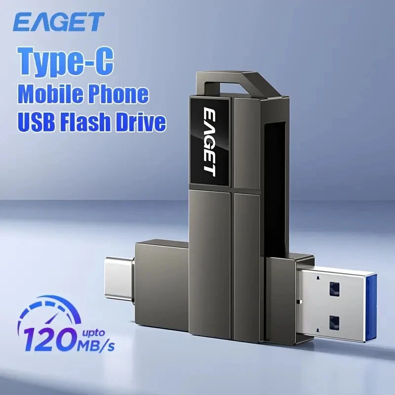USB OTG Flash Pendrive Drive Type-C USB 3 Metal High Speed 512GB Phone PC Tablet - Image 2 of 4