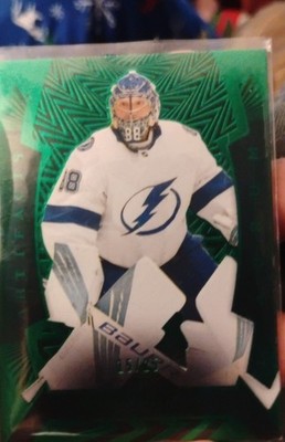 2021-22 Upper Deck Artifacts Bounty - Aurum Andrei Vasilevskiy #A-4 Emerald /25